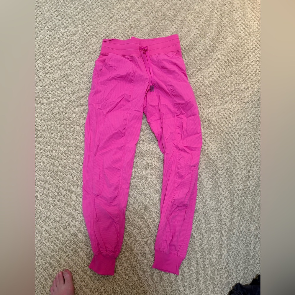 Lululemon Pink Jogger Pants - Picture 4 of 5